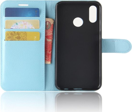 Étui Book Case Huawei P20 Lite - Bleu Clair