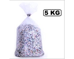 5 kg Confetti kantig bont