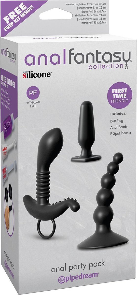 Goedkoopste Anal Fantasy Anal Party Pack Buttplug Set