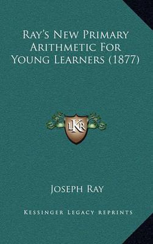 Ray's New Primary Arithmetic for Young Learners (1877) - cover