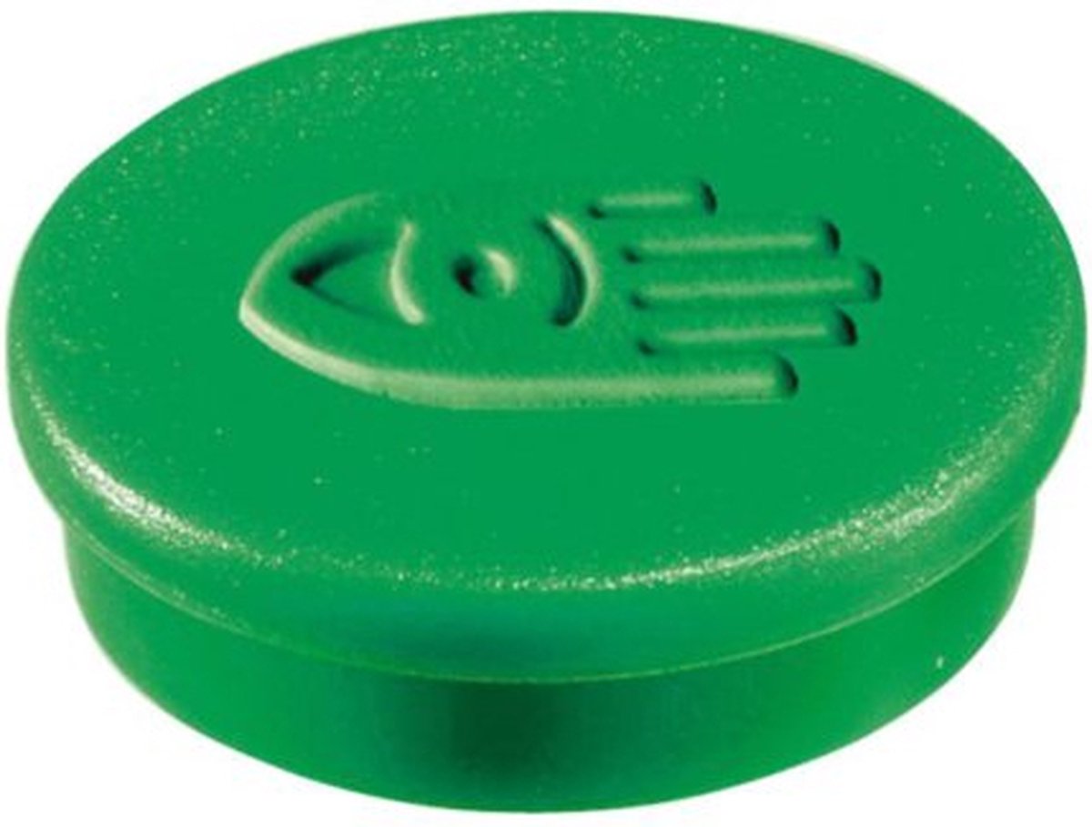 Magneet Legamaster 35mm super 2500gr groen 2stuks