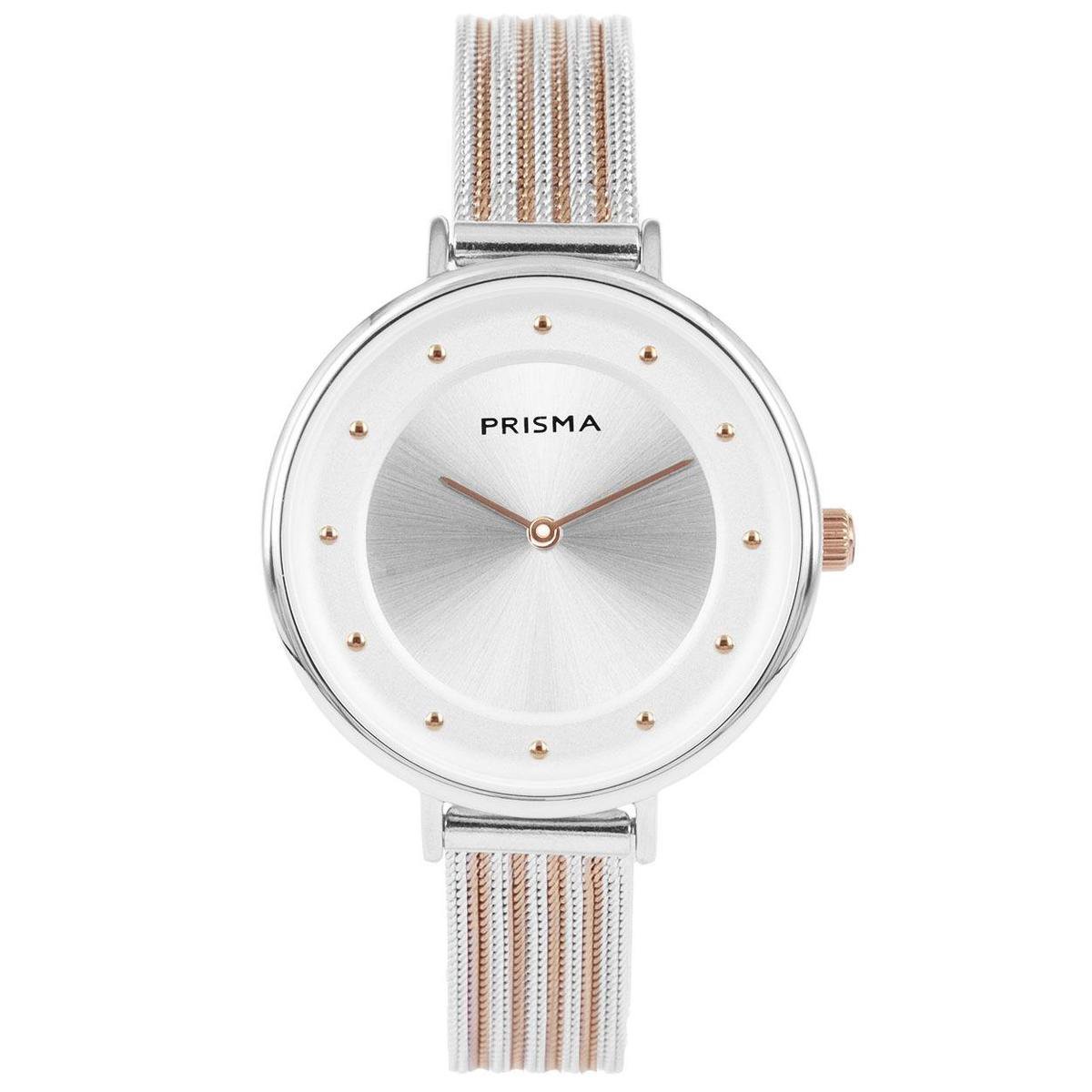 Prisma Dameshorloge P.1876 All stainless Zilver