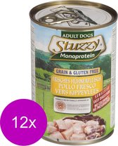 Stuzzy Tin Adult - Kip - Nourriture pour chiens - 12 x 400 g