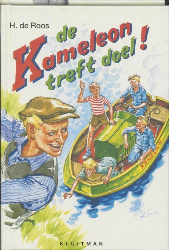 Cover van het boek 'De Kameleon treft doel ! / Klassieke editie' van H. de Roos