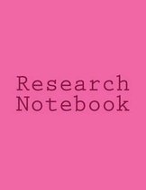 Research Notebook