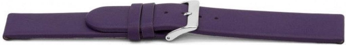 Horlogeband G801 leder paars 20mm