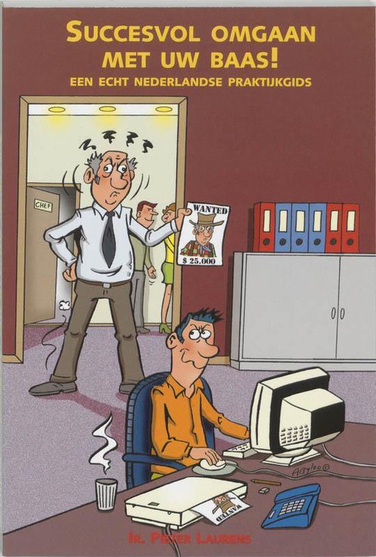 Cover van het boek 'Succesvol omgaan met uw baas !' van Pieter Laurens