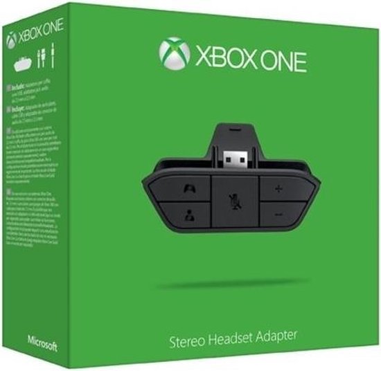 Vriendelijkheid Bevestiging Uitdaging Microsoft Xbox One Stereo Headset Adapter | bol.com