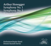 Sinfonieorchester Basel, Dennis Russell Davies - Honegger: Symphonies 3+1 (CD)