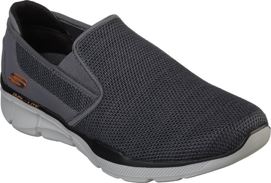 Skechers Equalizer 3.0 Sumnin Heren Instappers - Charcoal Orange - Maat 43  | bol.com