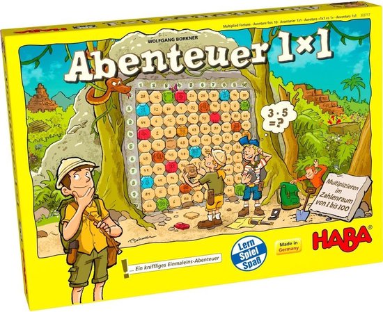 Afbeelding van het spel Haba Leerspel Abenteuer 1 X 1 (du)