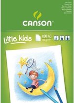 TEKENBLOK CANSON KIDS A3 90GR 30VEL