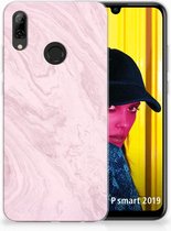 Huawei P Smart 2019 TPU Hoesje Marble Pink