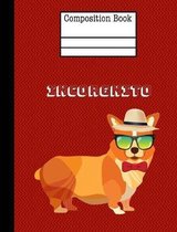 Incorgnito Composition Notebook - 5x5 Quad Ruled