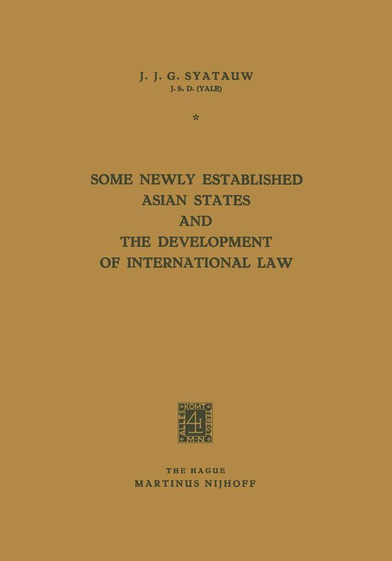 Law and Criminology (R0) - Some Newly Established Asian Stat ... - cover