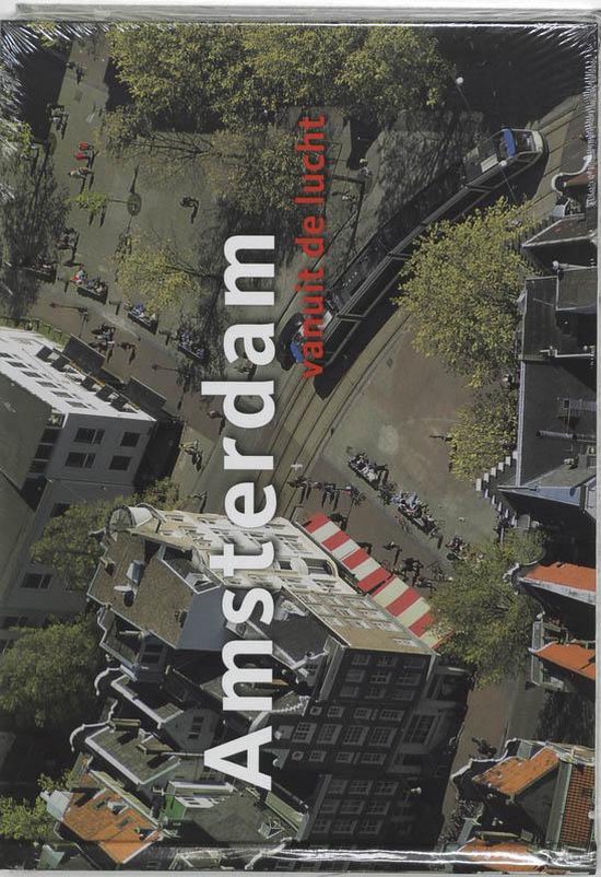 Cover van het boek 'Amsterdam vanuit de lucht' van A. Jolles