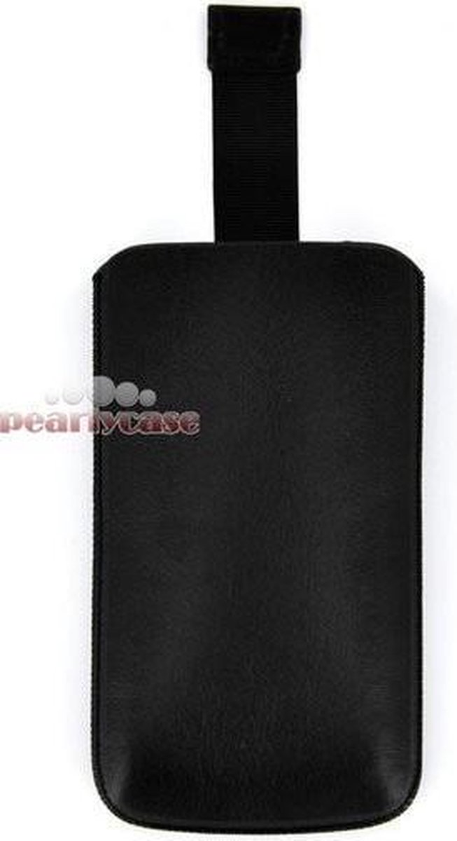 Huawei P20 Pro Hoesje - Inteek Cover Echt Leer Zwart
