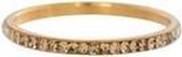 IXXXI Vulring zirkonia topaz goudkleurig 2mm - maat 19