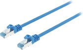 CAT6a S/FTP Netwerkkabel RJ45 (8/8) Male - RJ45 (8/8) Male 10.00 m Blauw