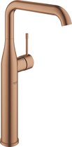 GROHE Essence New Wastafelkraan - Extra hoge draaibare uitloop - Mat brons
