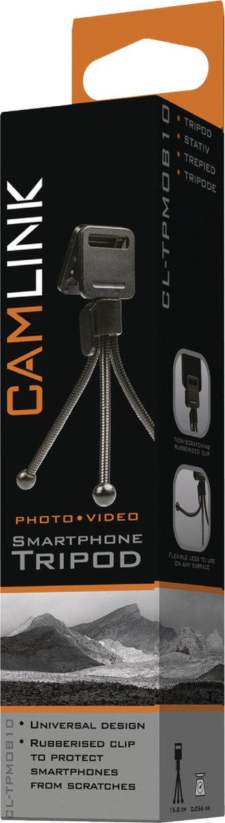 Camlink Ministatief Zwart