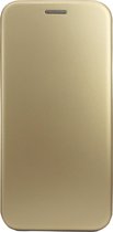 Hoesje geschikt voor Samsung Galaxy J6 (2018) - Lederen Wallet Book Case Cover Portemonnee - Goud - van iCall