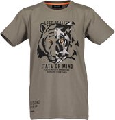Blue Seven Jongens T-shirt - khaki - Maat 164