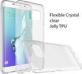 geschikt voor Samsung Galaxy S7 edge Ultra thin 0.3mm Gel silicone transparant Case hoesje