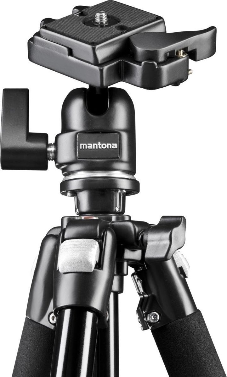 mantona Camera Statief Scout MAX & Balhoofd 157cm