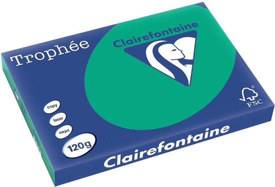 Clairefontaine Trophée Intens A3 dennengroen 120 g 250 vel