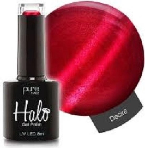 Halo Gel Polish Desire (Cat Eye Gel) Cat Eye Gellak voor een