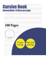 Cursive Book (Intermediate 11 lines per page)