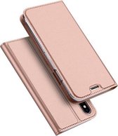 Dux Ducis Book Case Hoesje iPhone X - Rose Gold