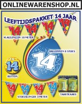 Feestpakket 14 jaar