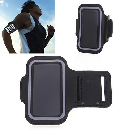 Sportarmband iPhone 6 - 4.7 inch hardloop sport armband - Zwart