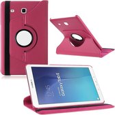 Samsung Galaxy Tab E 9,6 pouces SM - T560 / T561 Housse Etui Rotatif 360 Degrés Rose