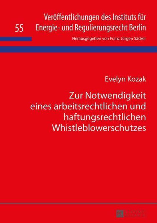 Veroeffentlichungen des Instituts fuer Energie- und Regulier ... - cover