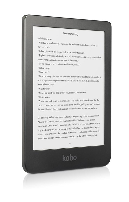 Clara HD - E-reader - Hoge resolutie display van 6 inch - 8 GB - Wifi - Zwart