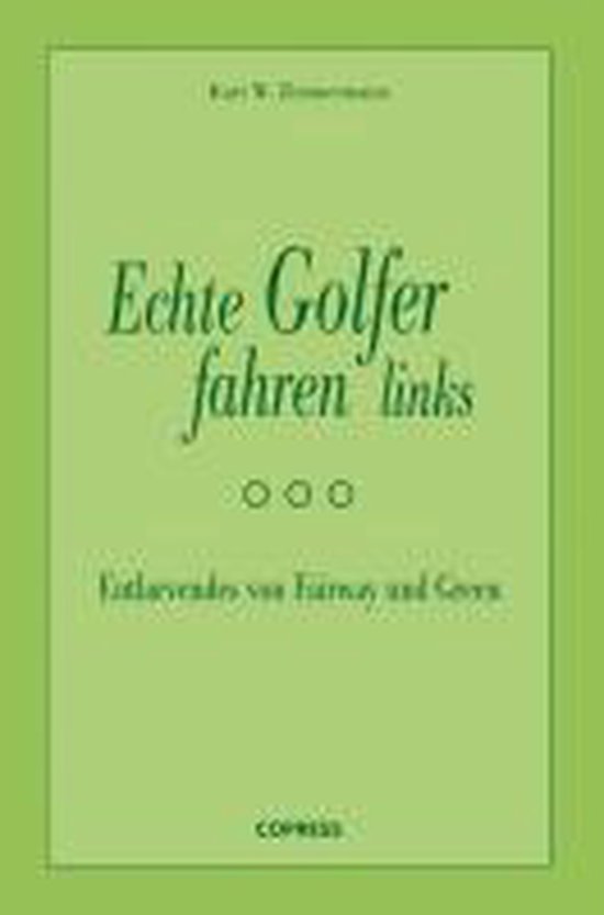 Echte Golfer fahren links - cover