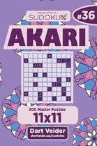Sudoku Akari - 200 Master Puzzles 11x11 (Volume 36)