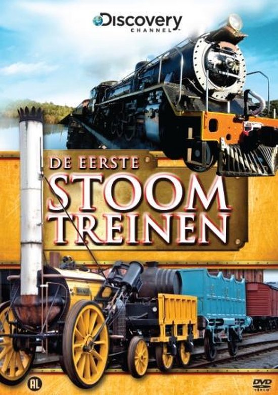 Cover van de film 'Eerste Stoomtreinen'