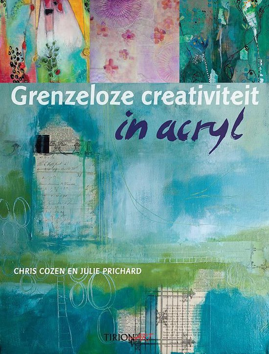 Cover van het boek 'Grenzeloze creativiteit in acryl'