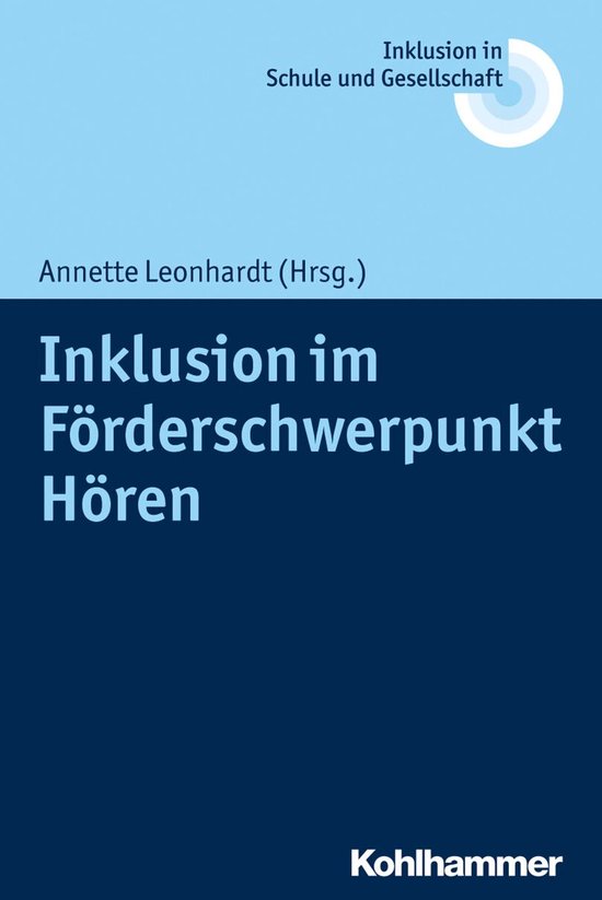 Inklusion im Förderschwerpunkt Hören - cover