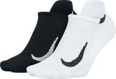 Nike Sportsokken - Maat 45-50 - Unisex - zwart/wit