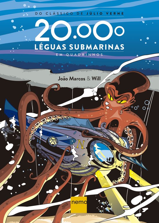 20.000 Léguas Submarinas em Quadrinhos - cover