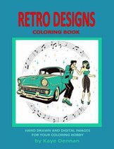 Retro Designs Coloring Book