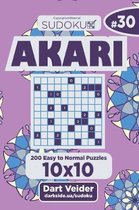 Sudoku Akari - 200 Easy to Normal Puzzles 10x10 (Volume 30)
