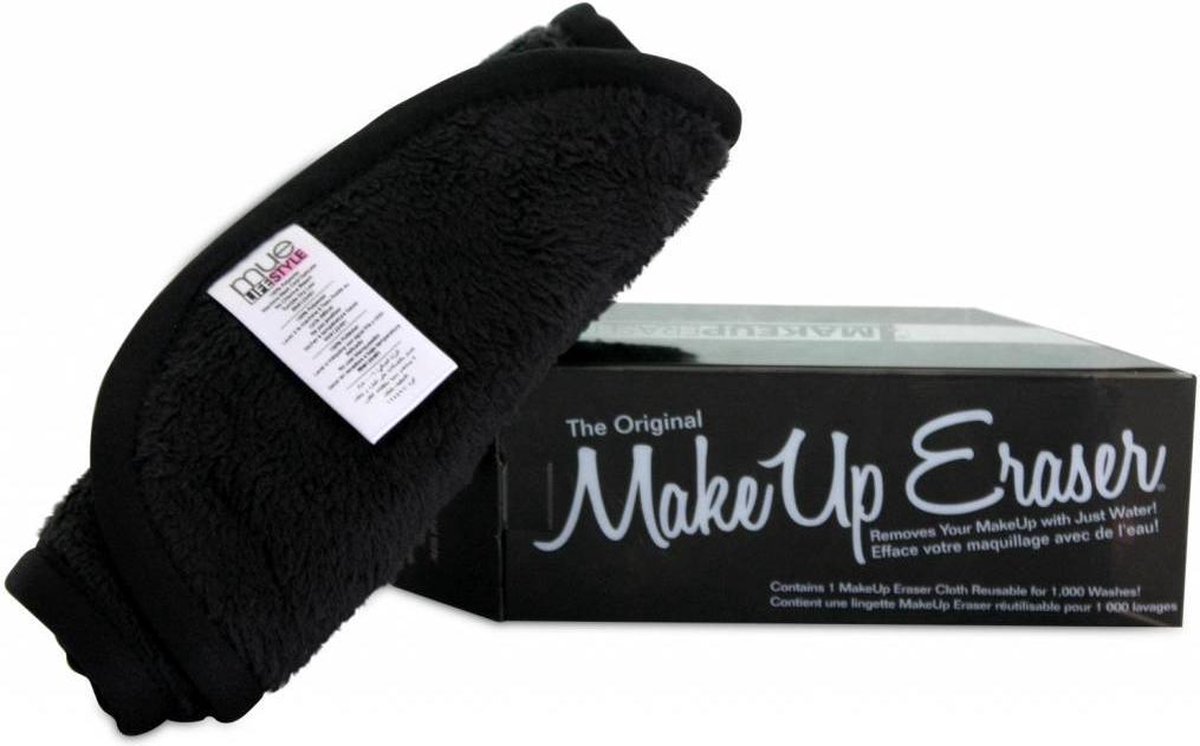Make-Up Eraser doekje - Zwart - Verwijderen van make-up zonder producten of chemicaliën - MakeUp Eraser