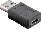 USB-A - USB-C Adapter - USB 3.2 Gen 1 - Zwart
