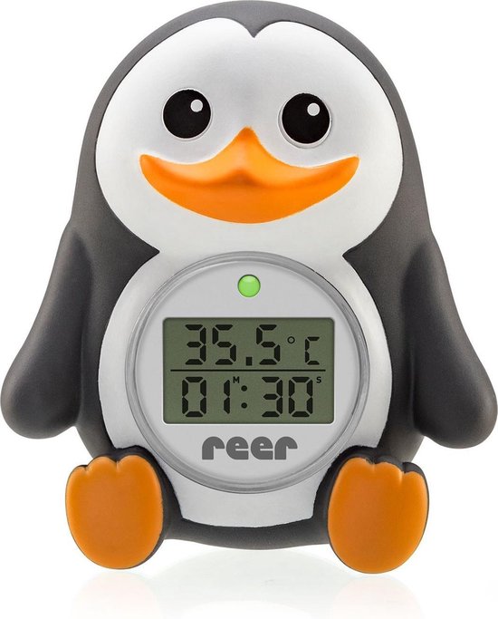 Reer My Happy Pinguin 2 in 1 digitale badthermometer